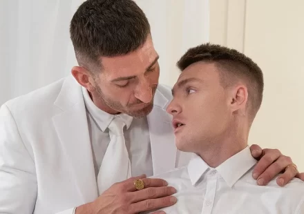 Jay Stryker & Kyle Harper in a Steamy Ordination Ceremony Gay Porn