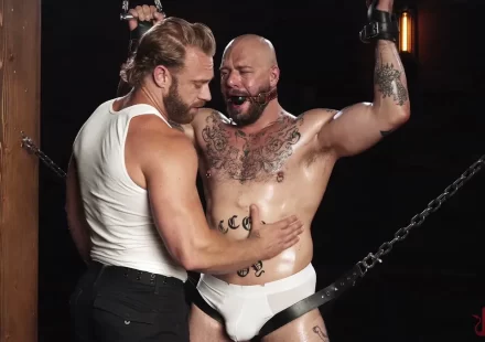 KinkMen: Brogan Dominates Gunnar Gates in Intense BDSM Play KinkMen: Brogan Dominates Gunnar Gates in Intense BDSM Play Gay Porn