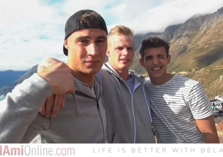 Mario Texeira, Jens Christensen & Torsten Ullman at BelAmi Gay Porn