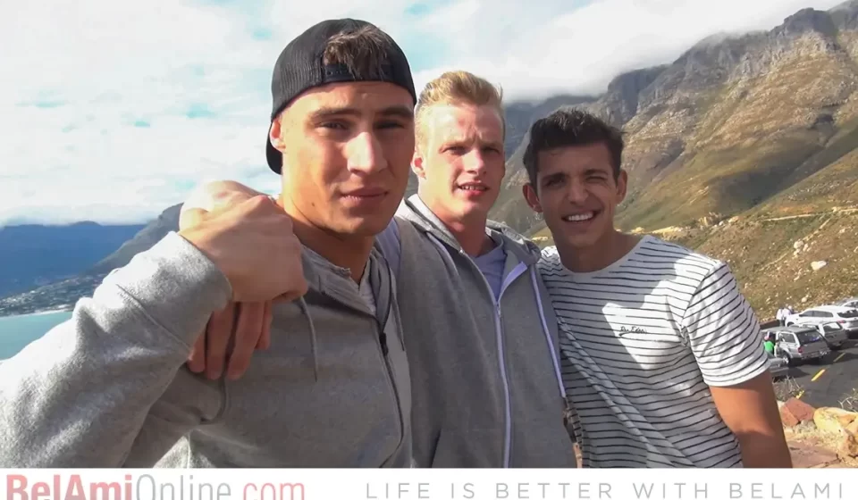 Mario Texeira, Jens Christensen & Torsten Ullman at BelAmi Gay Porn
