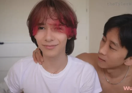 Nani Fucks Chastity-Caged Tyler Wu in Midday Quickie Gay Porn