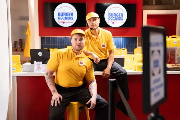 Nico Scooby Really Dominates Hoetry in Burger Gooners Part 2 Gay Porn 7