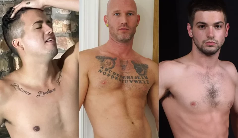 One Lucky Bottom: Johnny Bandera x Johnny Rapid & Vin Roxx Gay Porn