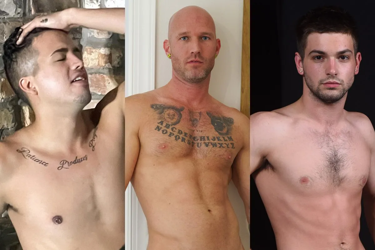 One Lucky Bottom: Johnny Bandera x Johnny Rapid & Vin Roxx Gay Porn