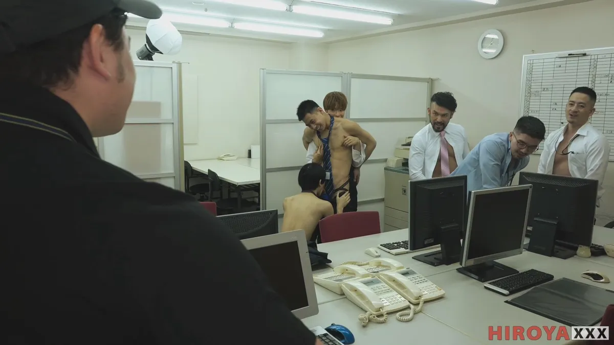 Panasodick-Orgy: Hiroya and Daniel's Office Adventure 7 Panasodick-Orgy: Hiroya and Daniel's Office Adventure Gay Porn 6