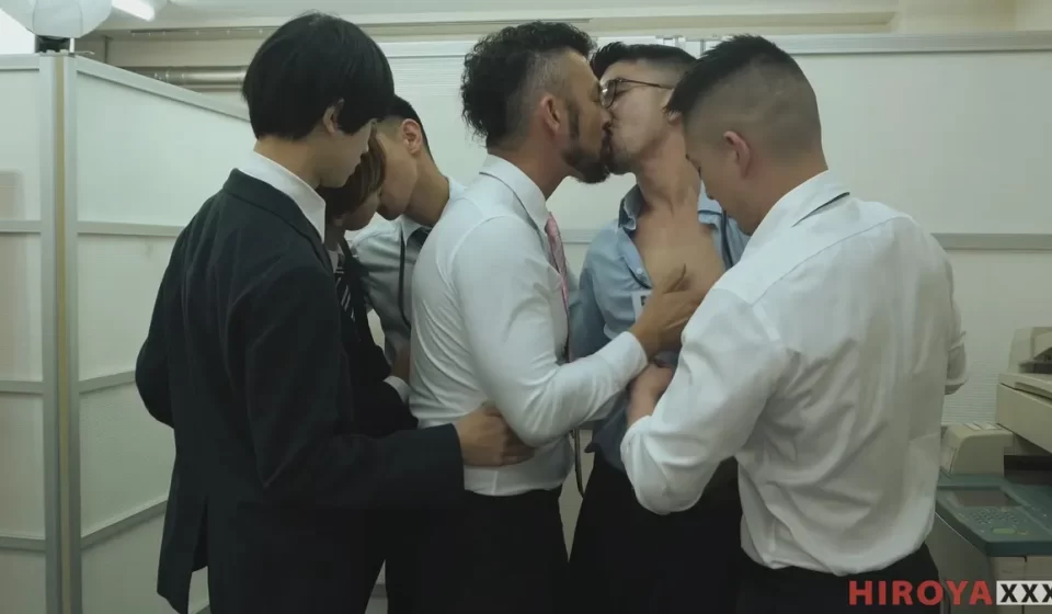 Panasodick-Orgy: Hiroya and Daniel’s Office Adventure Panasodick-Orgy: Hiroya and Daniel's Office Adventure Gay Porn