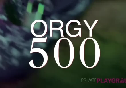 Private Playground XXX Celebrates 500 Orgies with a Live Party Gay Porn