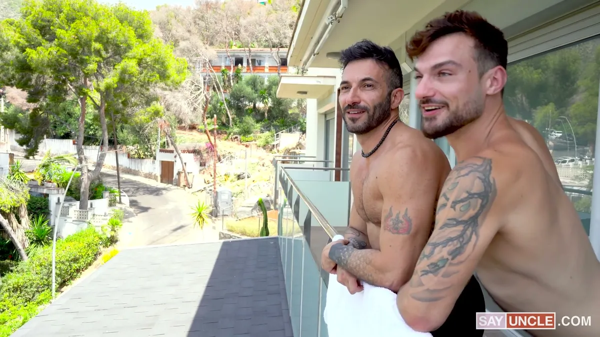 Aiden Tyler and Johnny Viper Skip the Scenery for Cock Gay Porn
