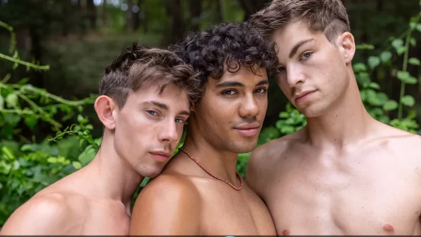 Brandon Dallas Arrives at Camp CockyBoys With Oliver & Zane Gay Porn