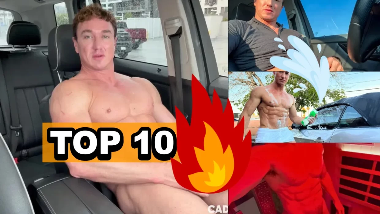 Cade Maddox Top 10: Parking Lot and Sauna Solos Ranked Gay Porn