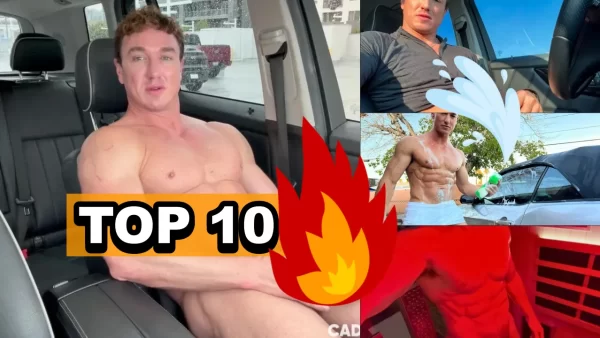 Cade Maddox Top 10: Parking Lot and Sauna Solos Ranked Gay Porn
