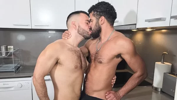 Charlie Ferreira Breaks In Poison Boy's Meaty Uncut Cock Gay Porn