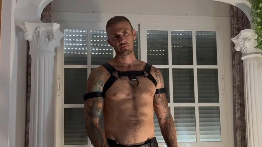 Christian Wilde Straps Into Leather To Unload At The Sperm Bank Gay Porn