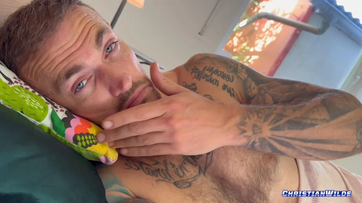 Christian Wilde's Secret Morning After Jerk Gay Porn