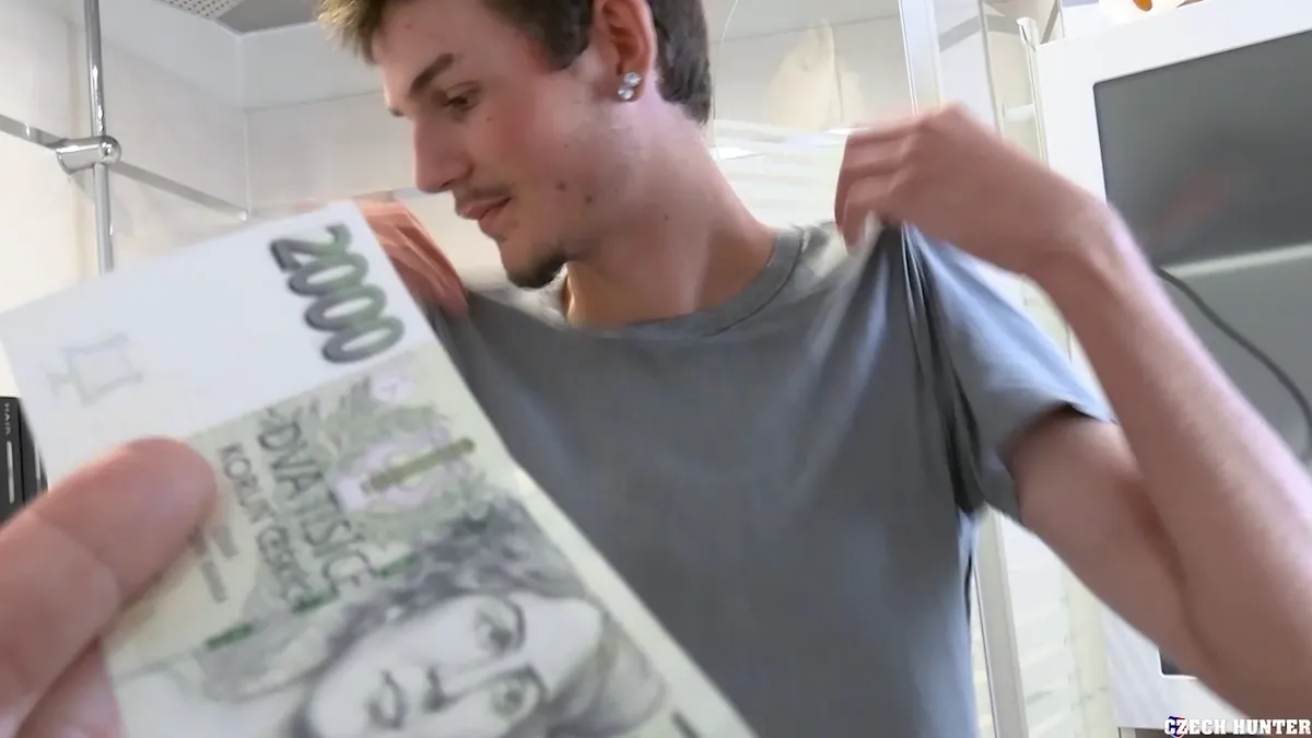 Czech Hunter 850: Money Turns Him Into an Anal Performer 1 Czech Hunter 850: Money Turns Him Into an Anal Performer Gay Porn