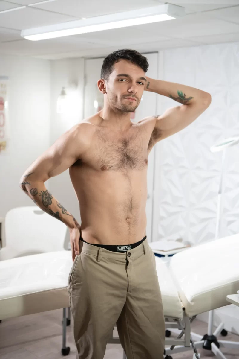 Dentist Cole Connor Lets Jack Desfeux Drill His Ass 12 Dentist Cole Connor Lets Jack Desfeux Drill His Ass Gay Porn 9