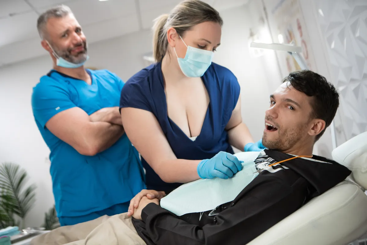 Dentist Cole Connor Lets Jack Desfeux Drill His Ass 14 Dentist Cole Connor Lets Jack Desfeux Drill His Ass Gay Porn 11
