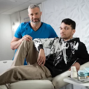 Dentist Cole Connor Lets Jack Desfeux Drill His Ass Gay Porn
