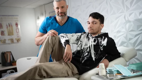 Dentist Cole Connor Lets Jack Desfeux Drill His Ass Gay Porn