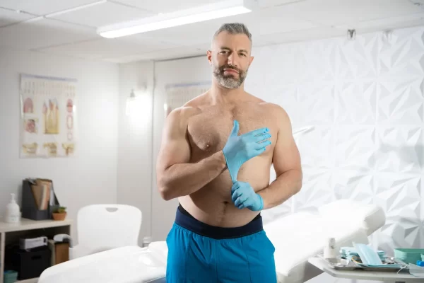 Dentist Cole Connor Lets Jack Desfeux Drill His Ass Gay Porn 6