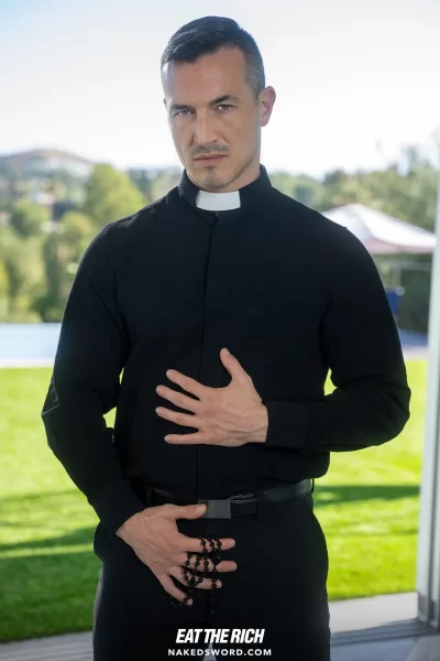 Derek Kage's Rosary and Beads Routine Exposed by Hidden Camera Gay Porn 5
