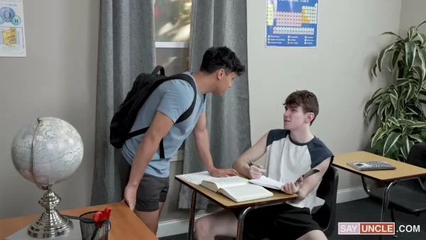 Devin BWC Makes Luke Mimo Pay With His Mouth Gay Porn