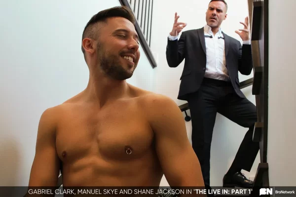 Gabriel Clark Gets a Wake-Up Call He Didn’t See Coming Gay Porn 11