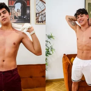 Gabriel Ryder & Minsito: Barcelona Bare Bang Gay Porn