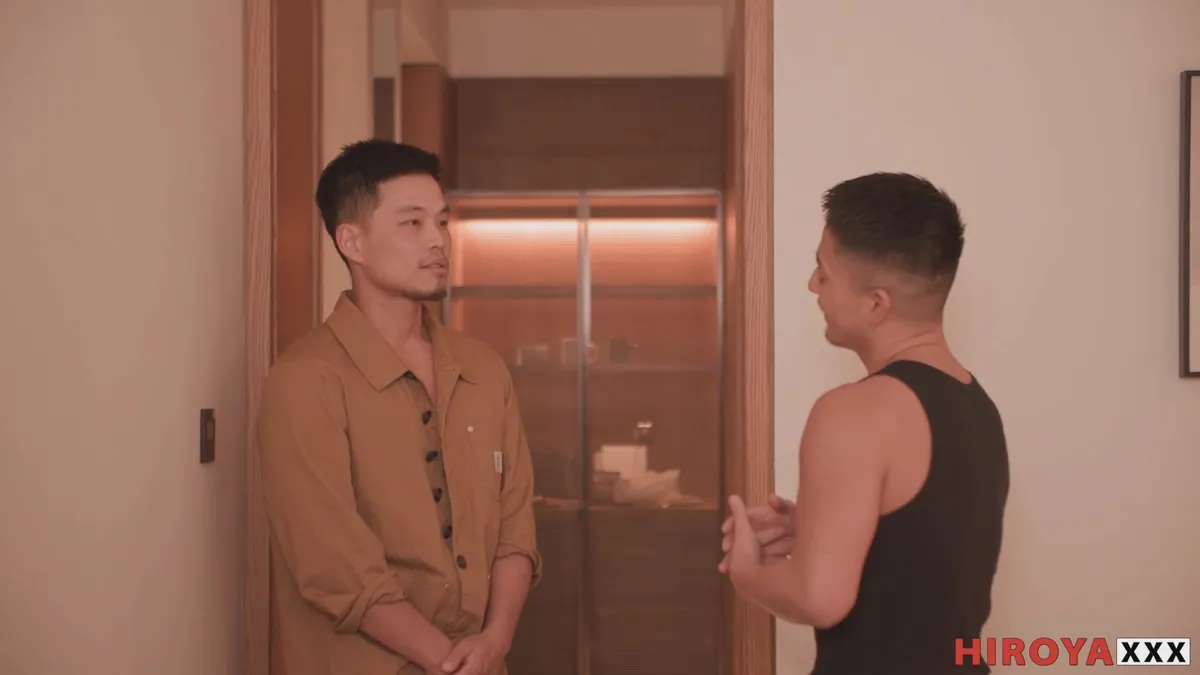 Hiroya Welcomes Hung Humgo for a Raw Fuck Gay Porn