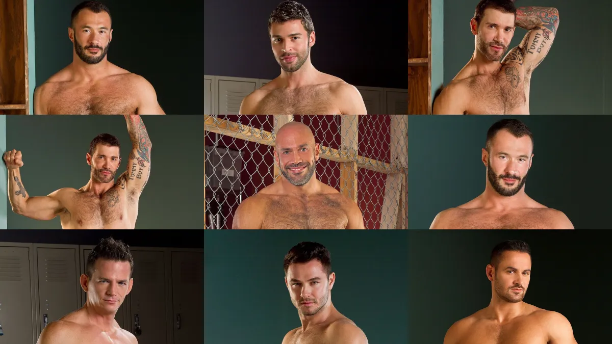 Jessy Ares Turns the Recording Studio into a 4-Man Fuck Fest Gay Porn