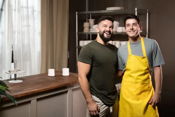 Joey Mills Lets Hayden Harding Smash His "Ceramic Hole" Gay Porn 4