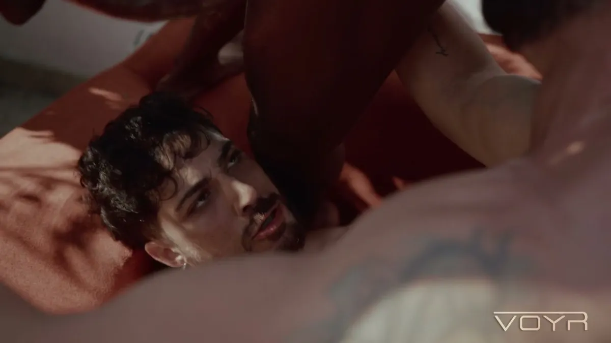Justin Jett Gets His Tight Hole Stuffed by Three Hung Studs 13 Justin Jett Gets His Tight Hole Stuffed by Three Hung Studs Gay Porn 11