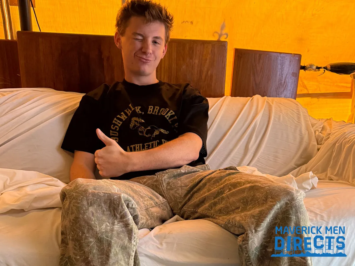 Little Twink’s Cum Cannon Fires First for Maverick Men 3 Little Twink’s Cum Cannon Fires First for Maverick Men Gay Porn 1