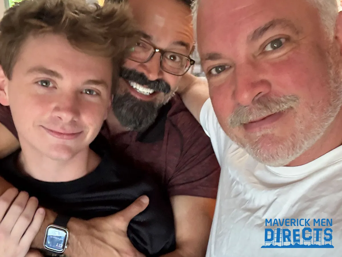 Little Twink’s Cum Cannon Fires First for Maverick Men 1