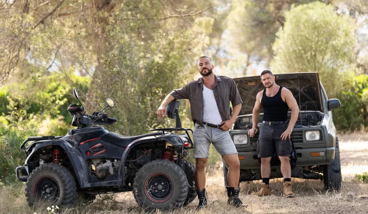 Nicola Veneziano Takes Dato Foland Raw After Roadside Grind 1 Nicola Veneziano Takes Dato Foland Raw After Roadside Grind Gay Porn