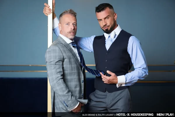 Ralph Legant Trades a Mess for Housekeeping with Alex Brand Gay Porn 13