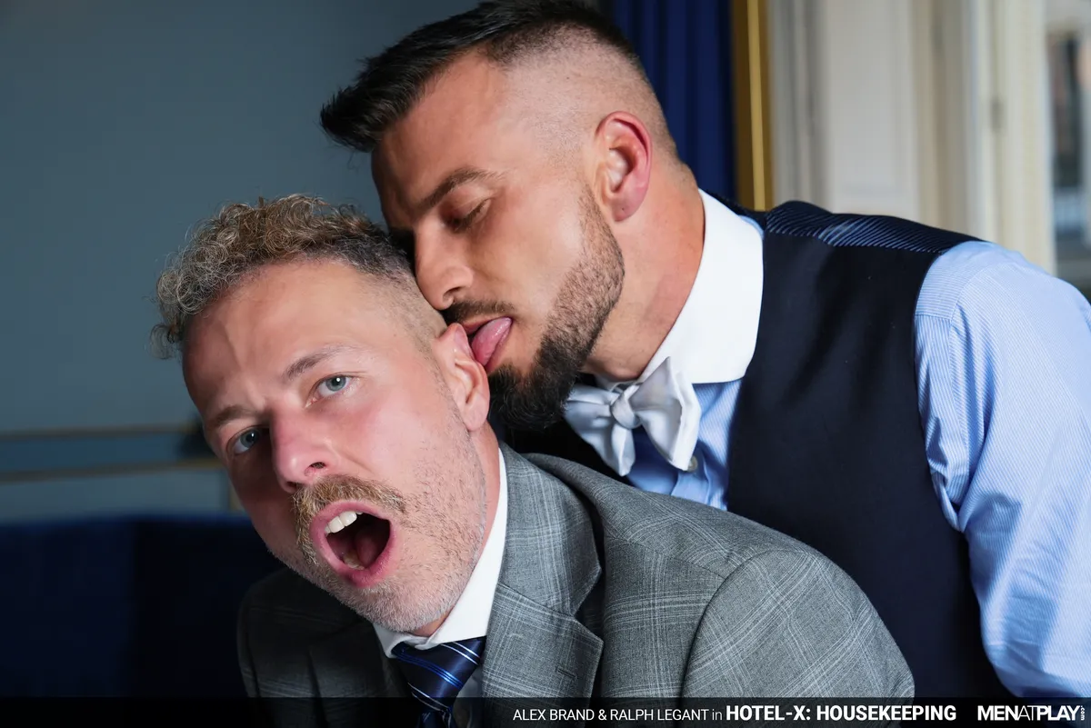 Ralph Legant Trades a Mess for Housekeeping with Alex Brand 12 Ralph Legant Trades a Mess for Housekeeping with Alex Brand Gay Porn