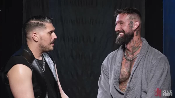 Rubber Clad Troy Daniels Gets Edged by WoodxBound Gay Porn 12
