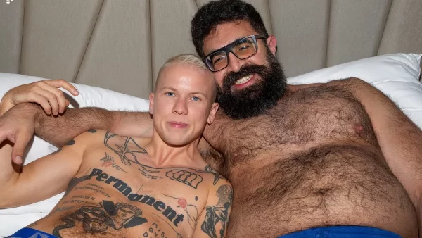 Rush Silver Covers Gareth Greatwood's Face With Pussy Gay Porn