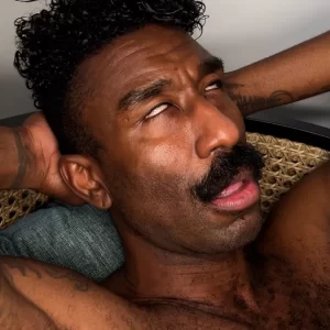 Thy Super Trouper Gags on Derrick Hernandez's Big Meat Gay Porn