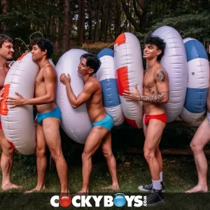 Tug-of-War Decides Nothing in Camp Cockboys Seven-Man Orgy 19 Tug-of-War Decides Nothing in Camp Cockboys Seven-Man Orgy Gay Porn