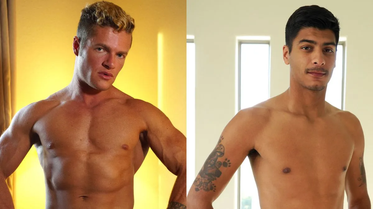 Zander Pierce's Big Cock Gets Apollo Fates Gagging Hard 1 Zander Pierce's Big Cock Gets Apollo Fates Gagging Hard Gay Porn
