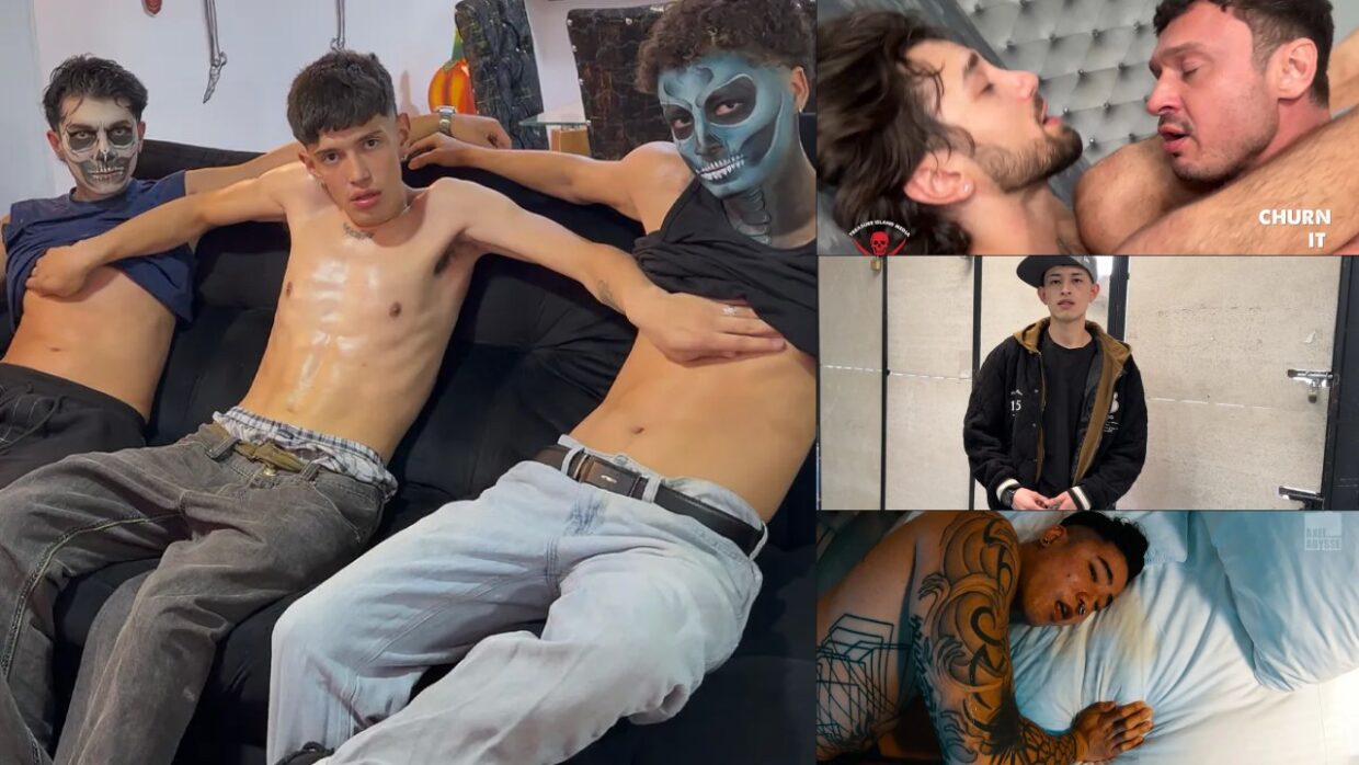 Adam Snow and Alex Kof Anchor October 30 Scenes Gay Porn