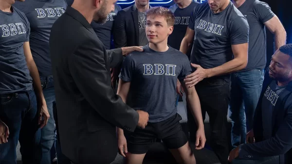 Adam Snow Opens Oliver Lamb for the Beta Beta Pi Frat Gay Porn