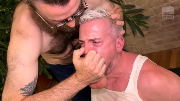 Axel Abysse Seeks Throat Training From Sir Joshua Gay Porn 10
