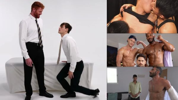 Beau Butler Anchors Say Uncle Releases on October 7 Gay Porn