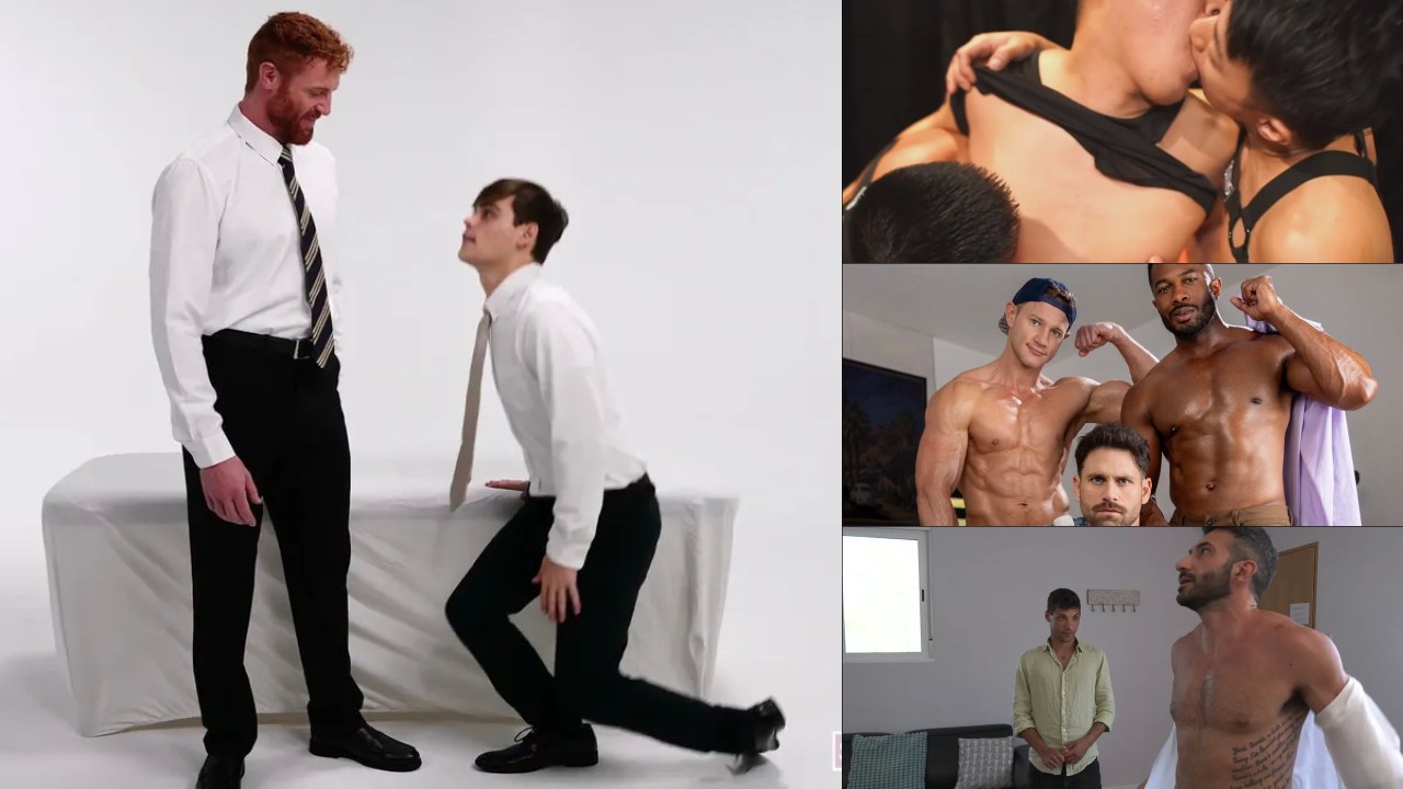 Beau Butler Anchors Say Uncle Releases on October 7 Gay Porn