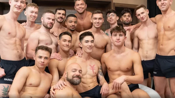 Cody Seiya Gets Used Raw by the Whole Crew in Cumdump #1 Gay Porn