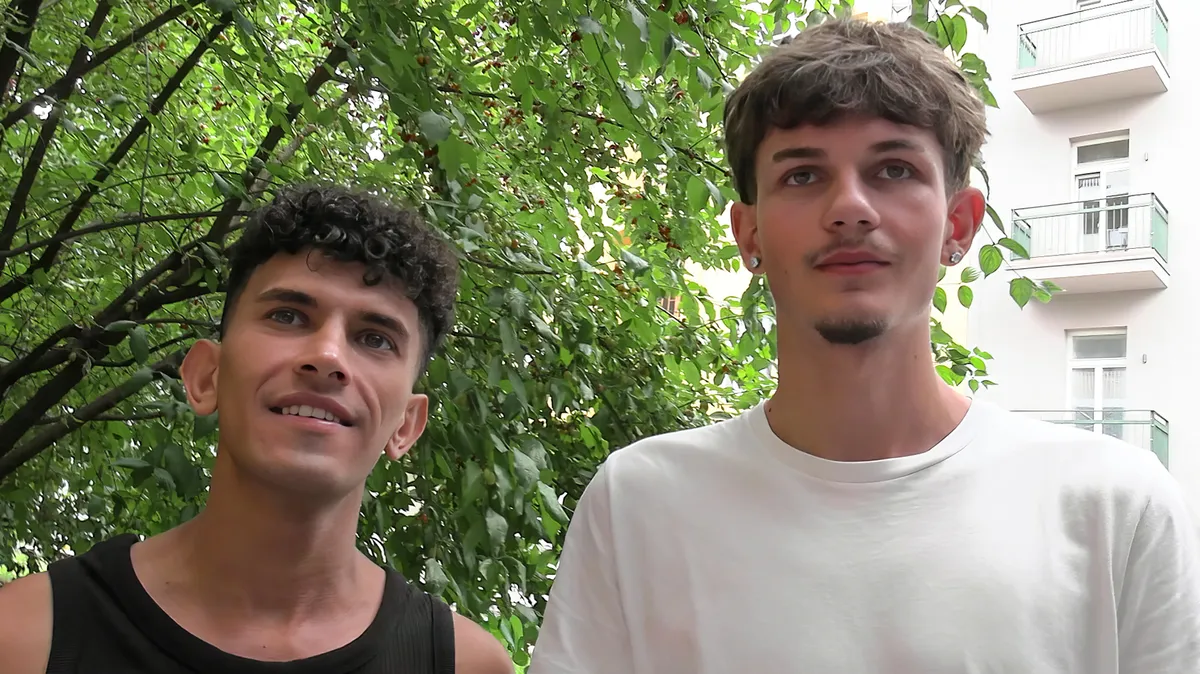 Czech Hunter 853 Turns a Hung Stranger Into Group Bait Gay Porn
