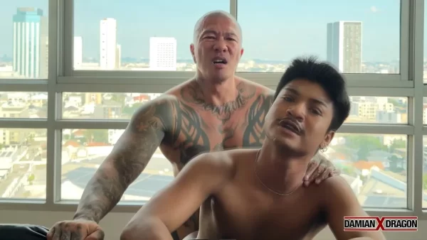 Damian Dragon Takes Kemm Slow and Deep Gay Porn 9